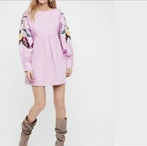 Free People Poplin Mini dress